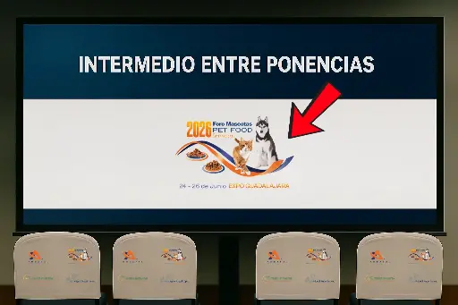[FM26-XX03] Logo individual en pantalla entre conferencias